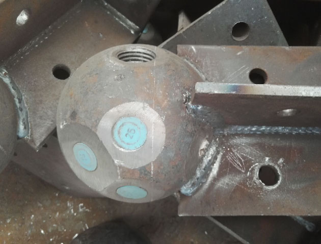 湖北螺栓球球塞，网架配件