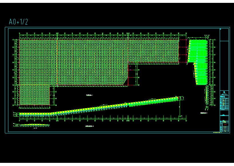 湖北贵州遵义滑雪场网架设计