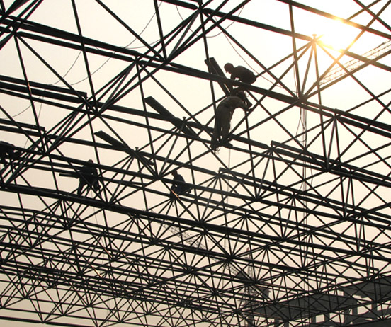 湖北厂房网架安装
